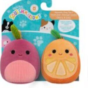 Squishmallows 2-Pack Pet Toys Celia & Cherry